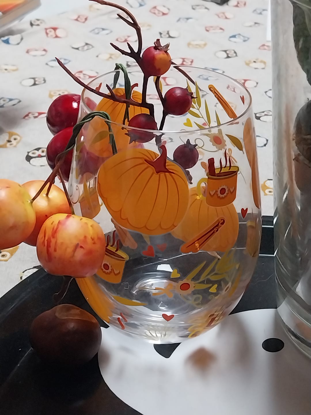 Customer photo review of Herbst Trinkglas