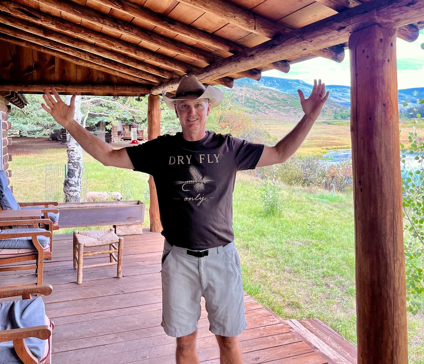 Customer photo review of Trout Rise T-Shirt