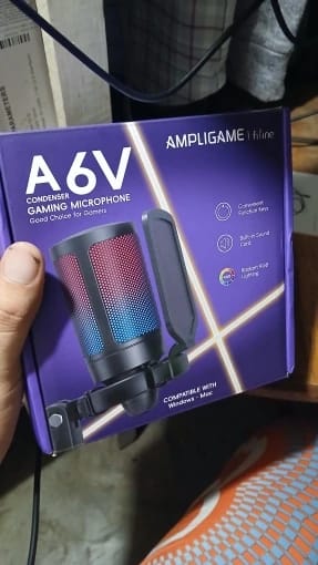 Customer photo review of Microphone Gaming FIFINE - Qualité audio pro à domicile