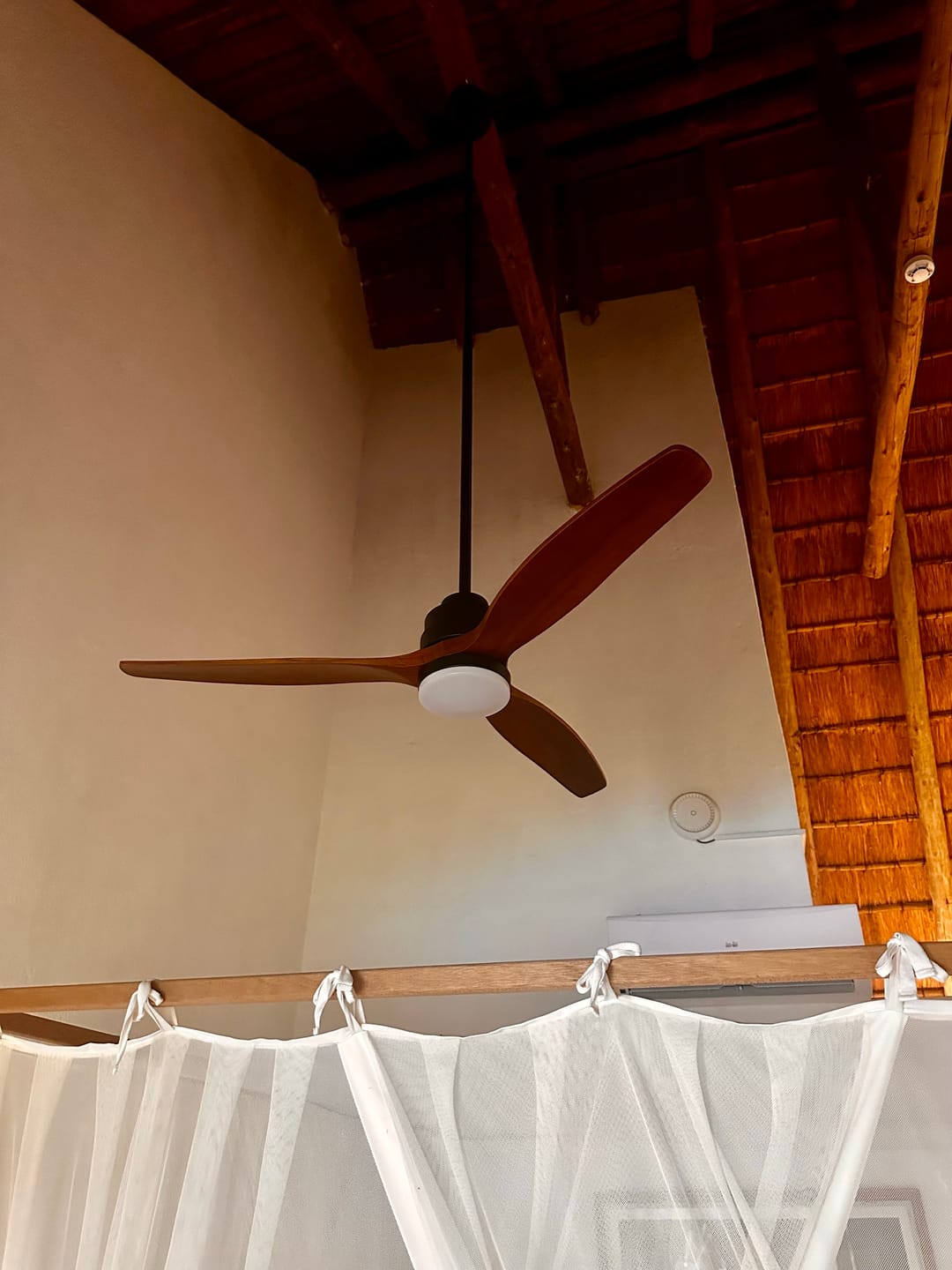 Customer photo review of Ceiling Fan | Real Wood Blades | 52" | Light & Remote