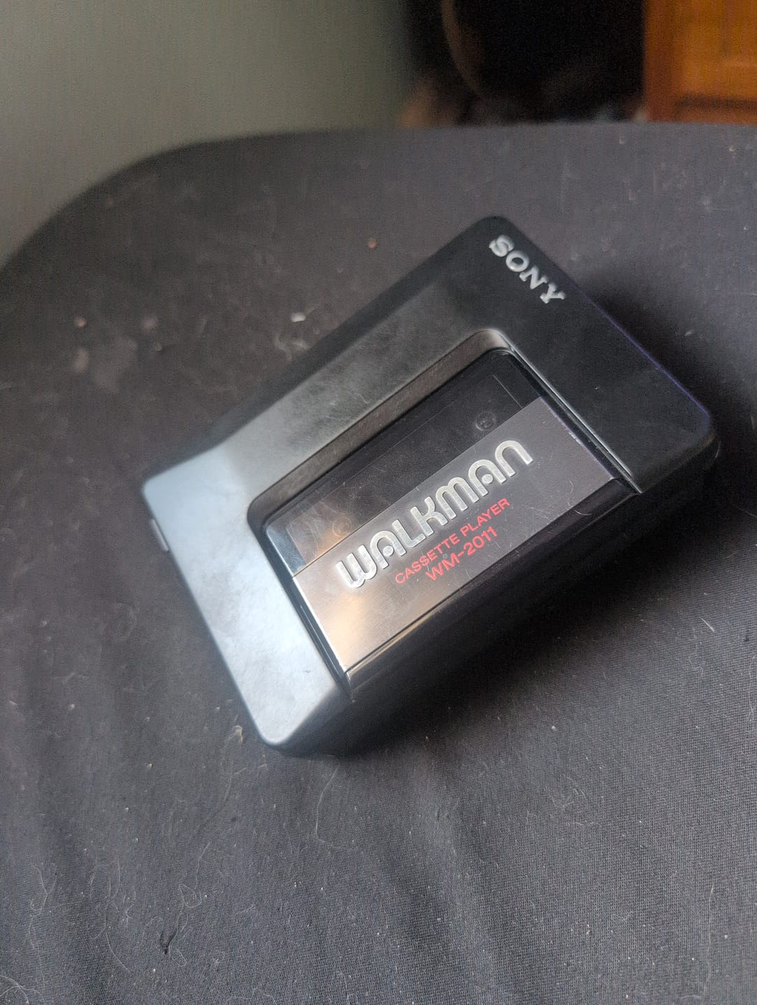 Customer photo review of Sony Walkman WM-2011 Portable Cassette Player