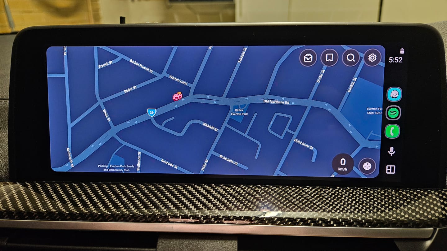Customer photo review of BMW Wireless Carplay/Android Auto/Airplay MMI Retrofit