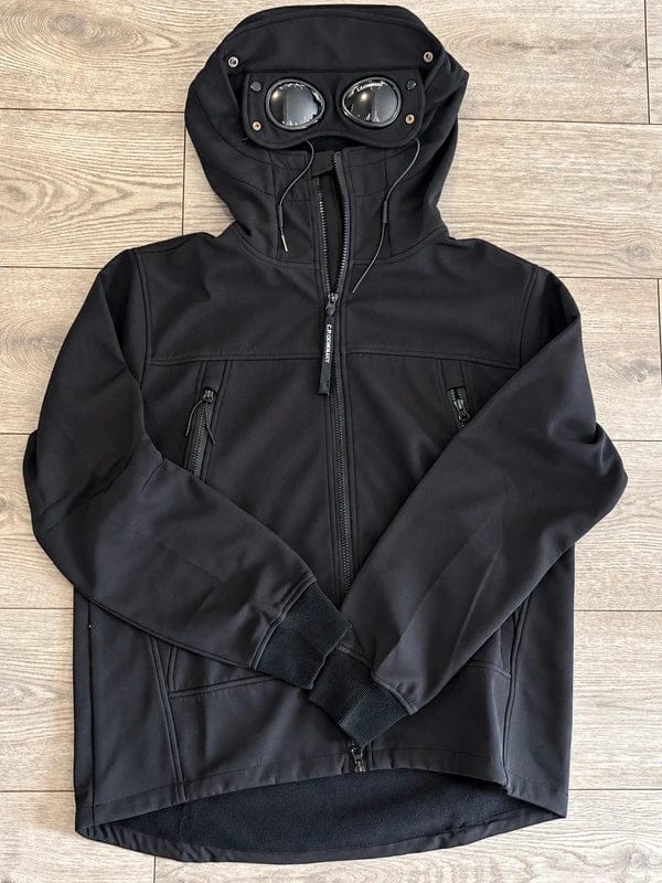 Customer photo review of C.P. Company Veste Outerwear Short Jacket Noir Zippé