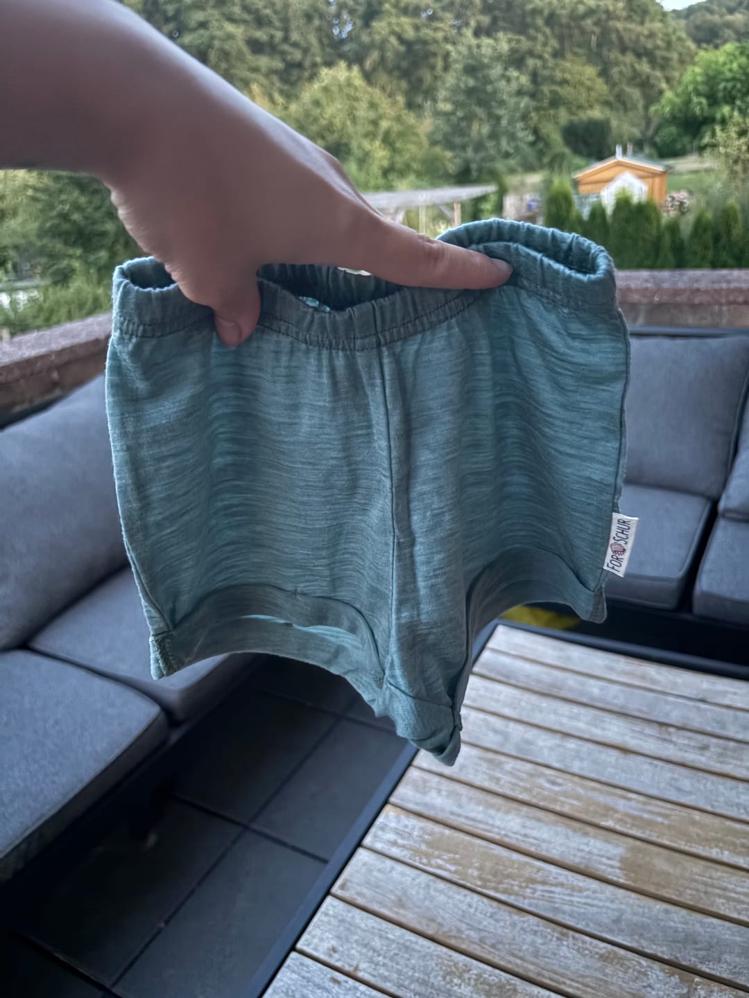 Customer photo review of Sommermerino Kinder Shorts