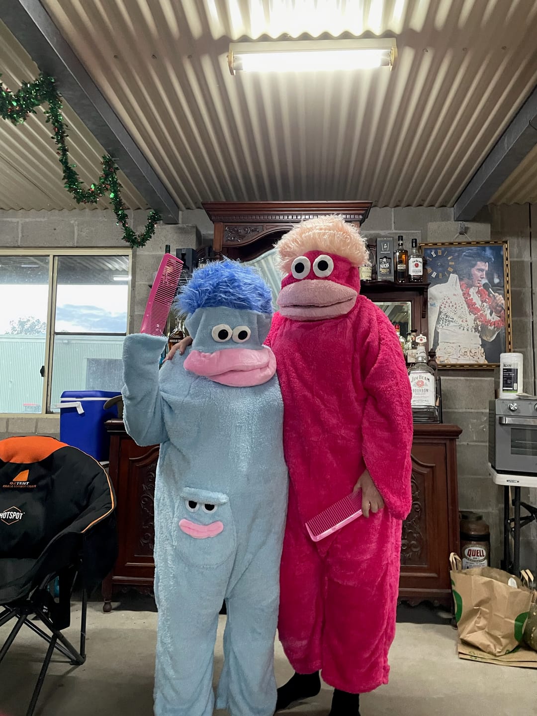Customer photo review of Snuggo™ Monster Onesie