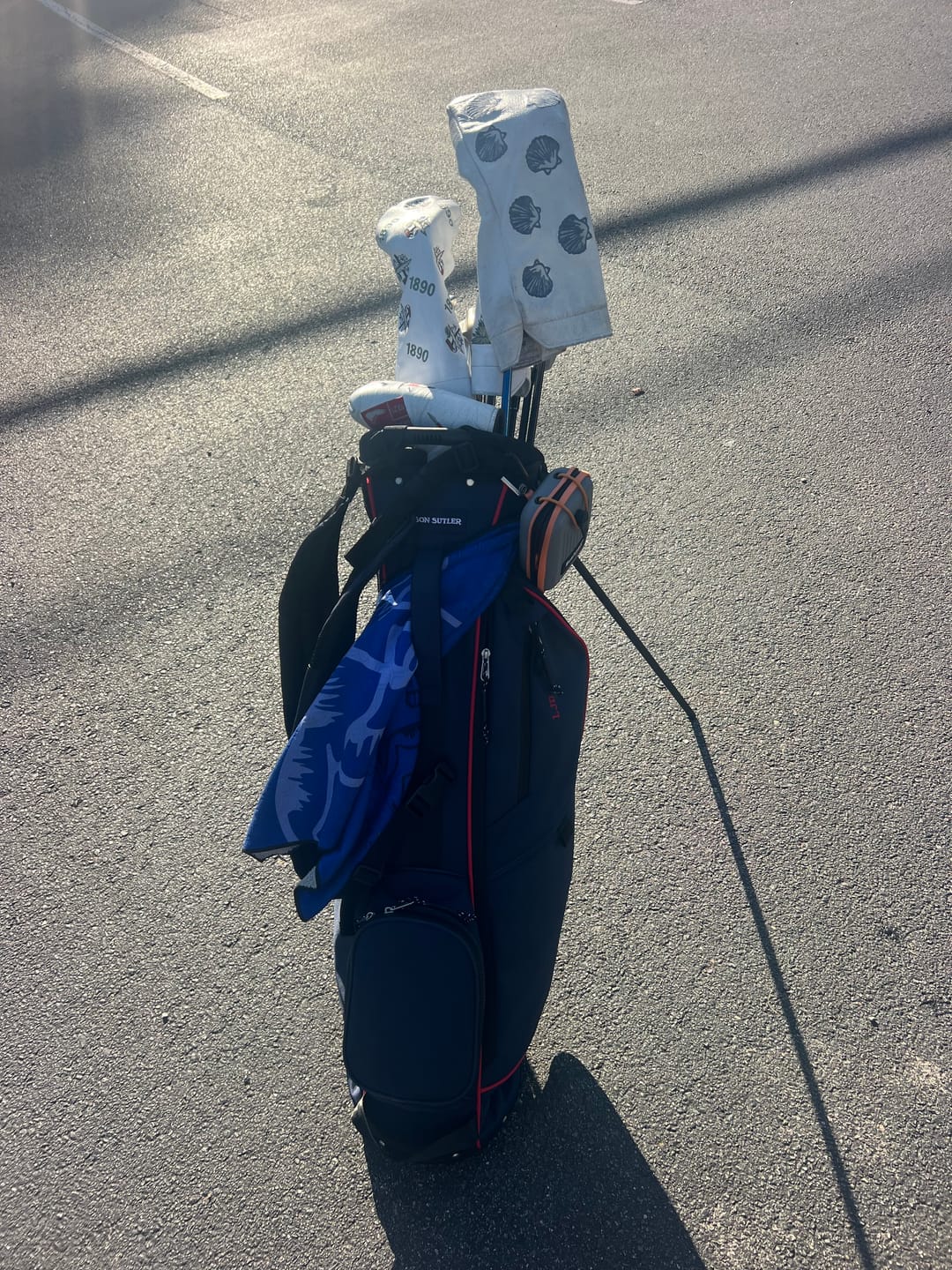 Customer photo review of Hudson Looper Golf Bag 2.0