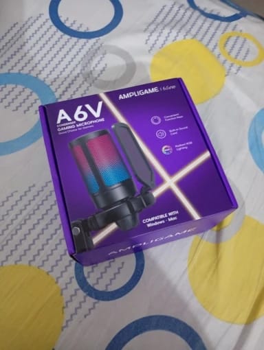 Customer photo review of Microphone Gaming FIFINE - Qualité audio pro à domicile