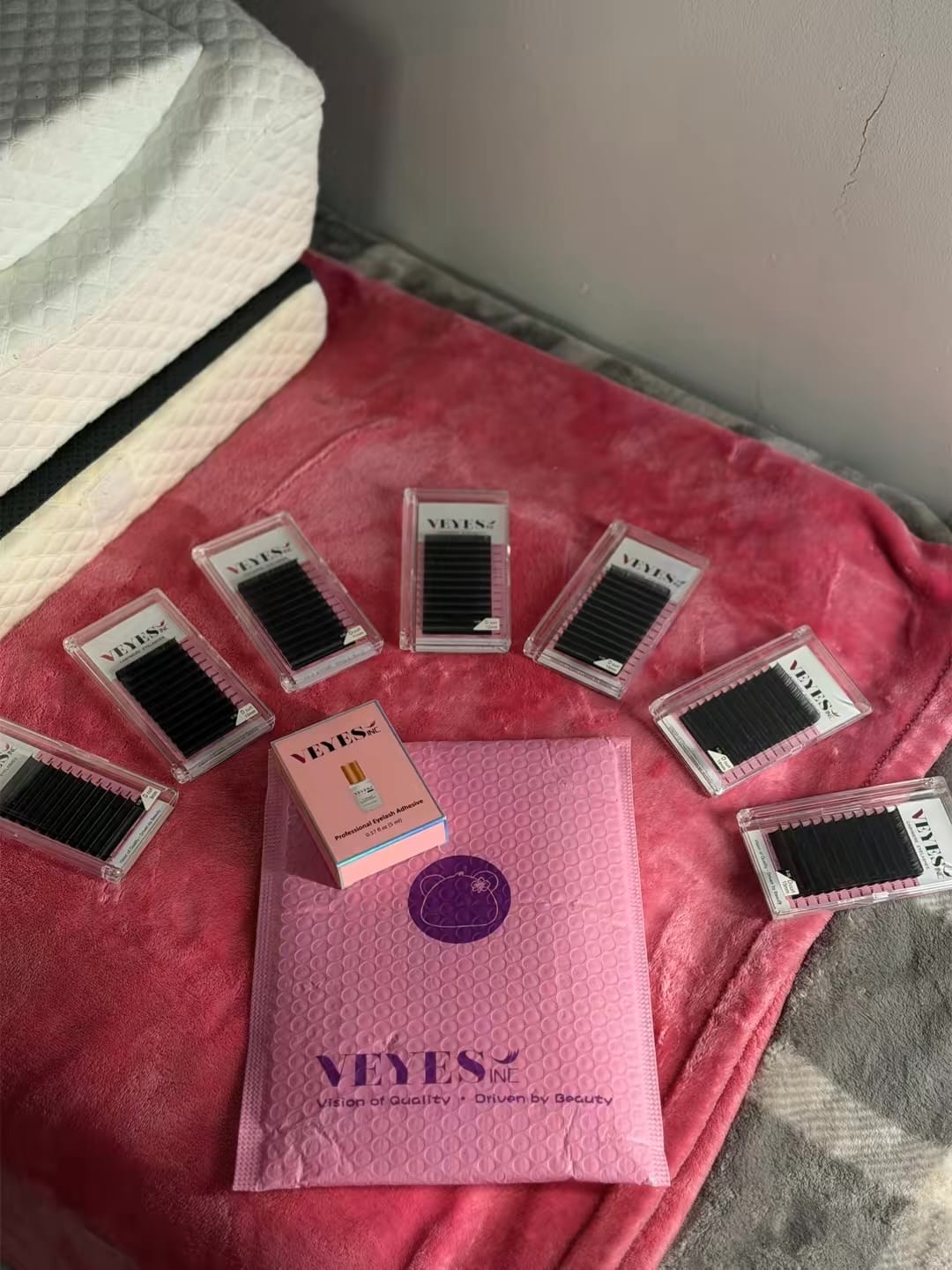 Customer photo review of VEYESINC Cashmere Lashes - 0.05MM