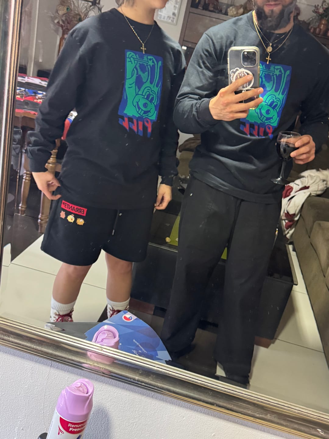 Customer photo review of Pill - Polera Manga Larga Magic Rabbit Black/Green