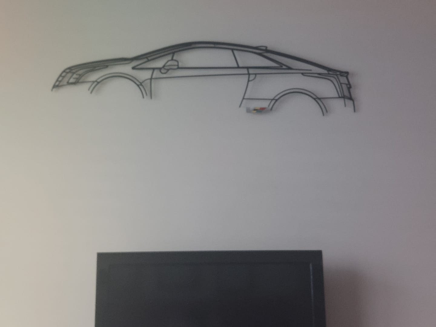 Customer photo review of E 2016 Classic Silhouette Metal Wall Art