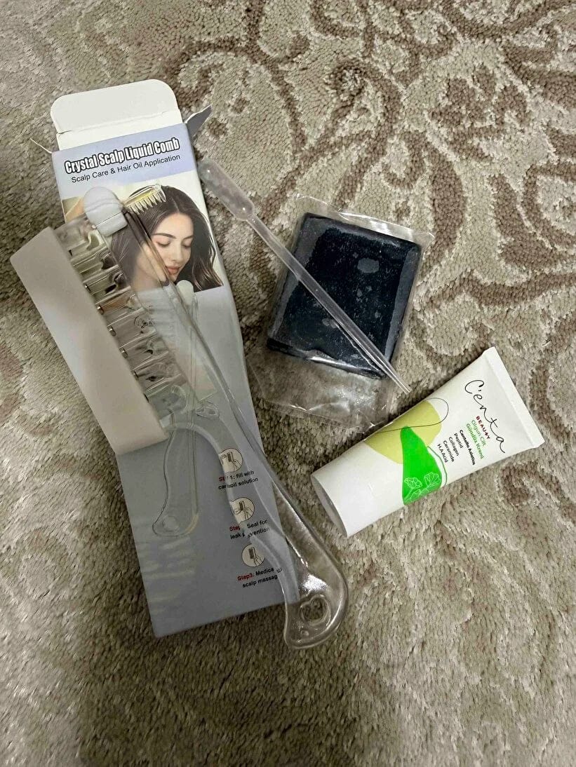 Customer photo review of Serucomb - Saç diplerine rahatlıkla uygula!