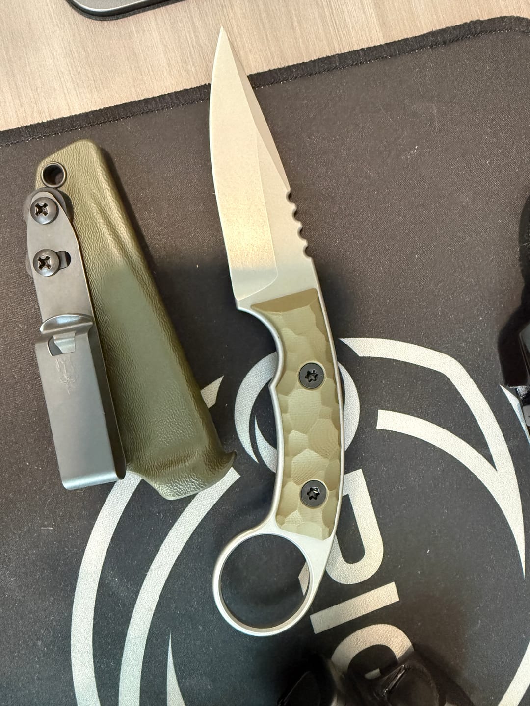 Customer photo review of IWB Carry Clip [Metal Discreet Carry Concepts]