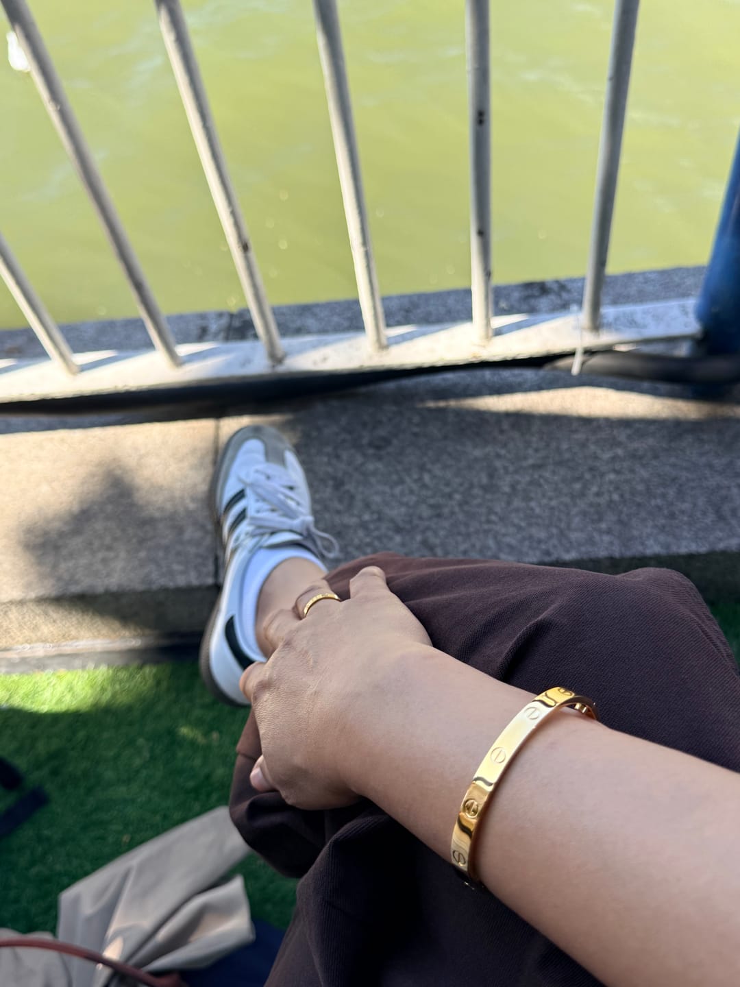 Customer photo review of Love Cuff Bracelet