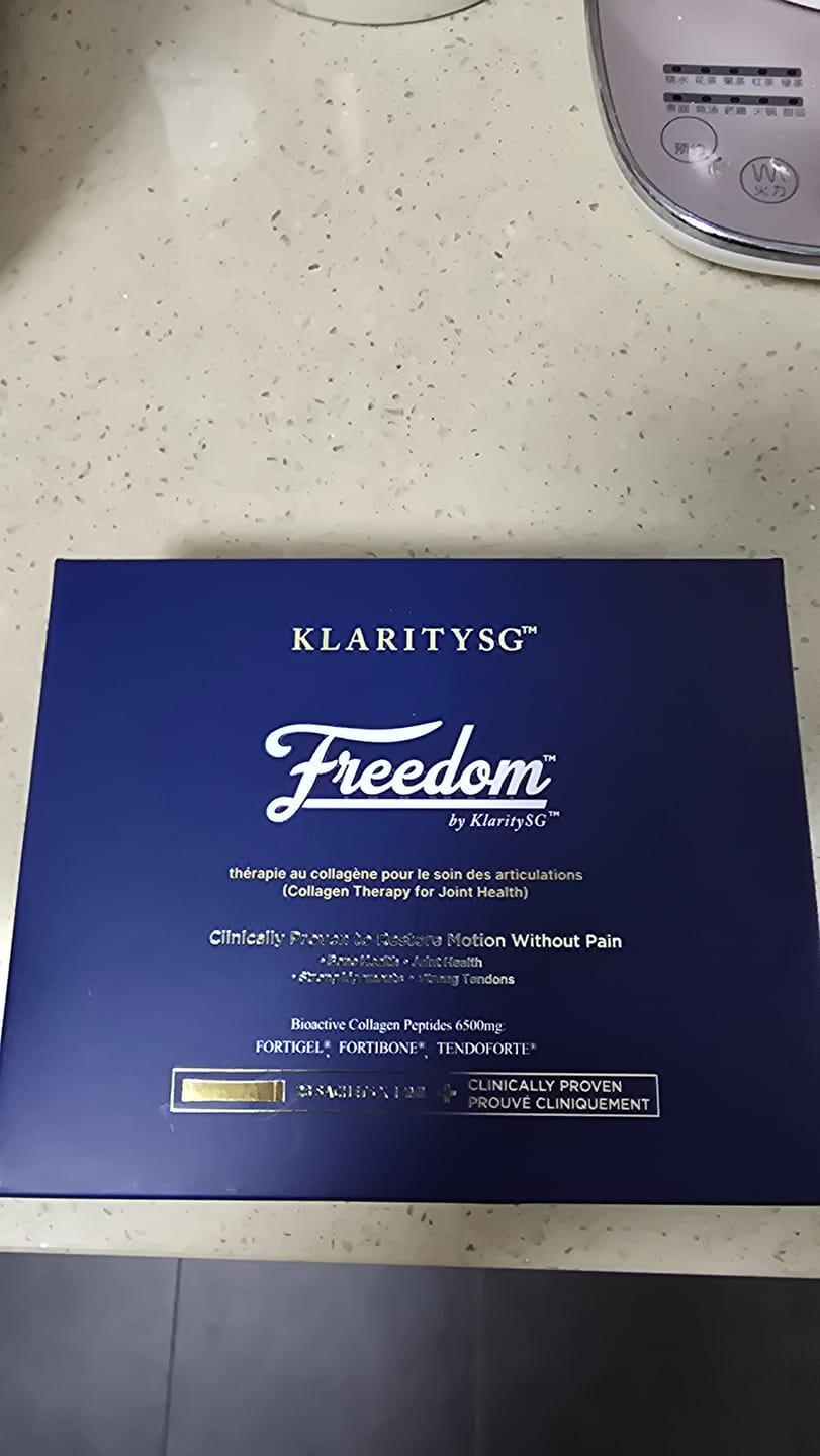 Customer photo review of Freedom by KlaritySGᵀᴹ - Move Freely Again. Without Letting Joint Pain Hold You Back.