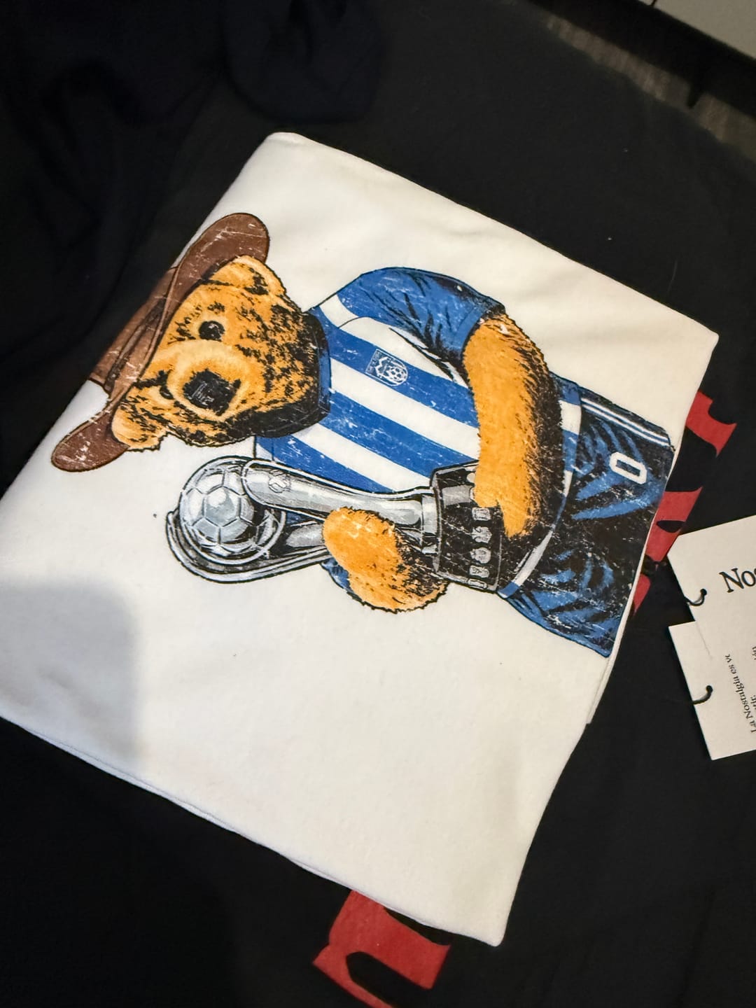 Customer photo review of Regio Cowboy Bear T-Shirt