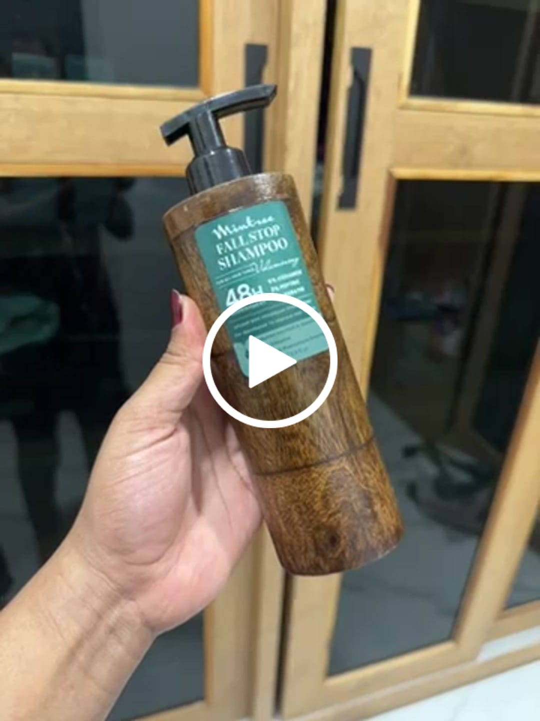 Customer video review of Volumizing Hair Fall Stop Shampoo 200 ml