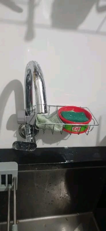 Customer photo review of Sink caddy organiser