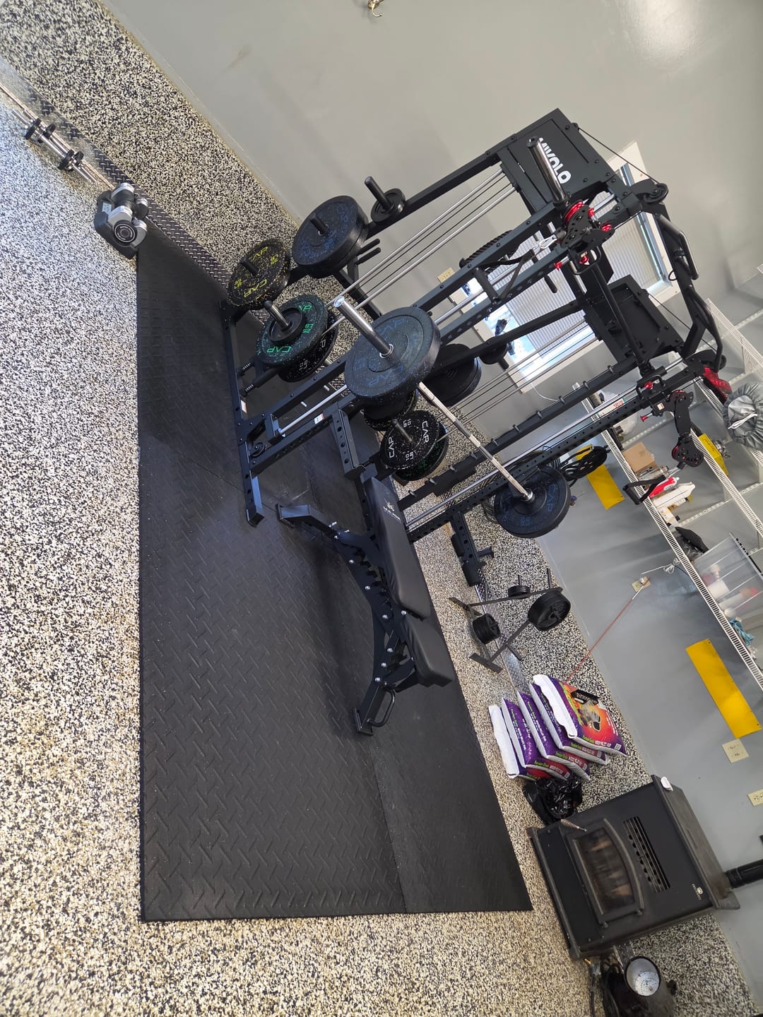 Customer photo review of 3D Pivot Arms Rack Attachment for M4-2.0