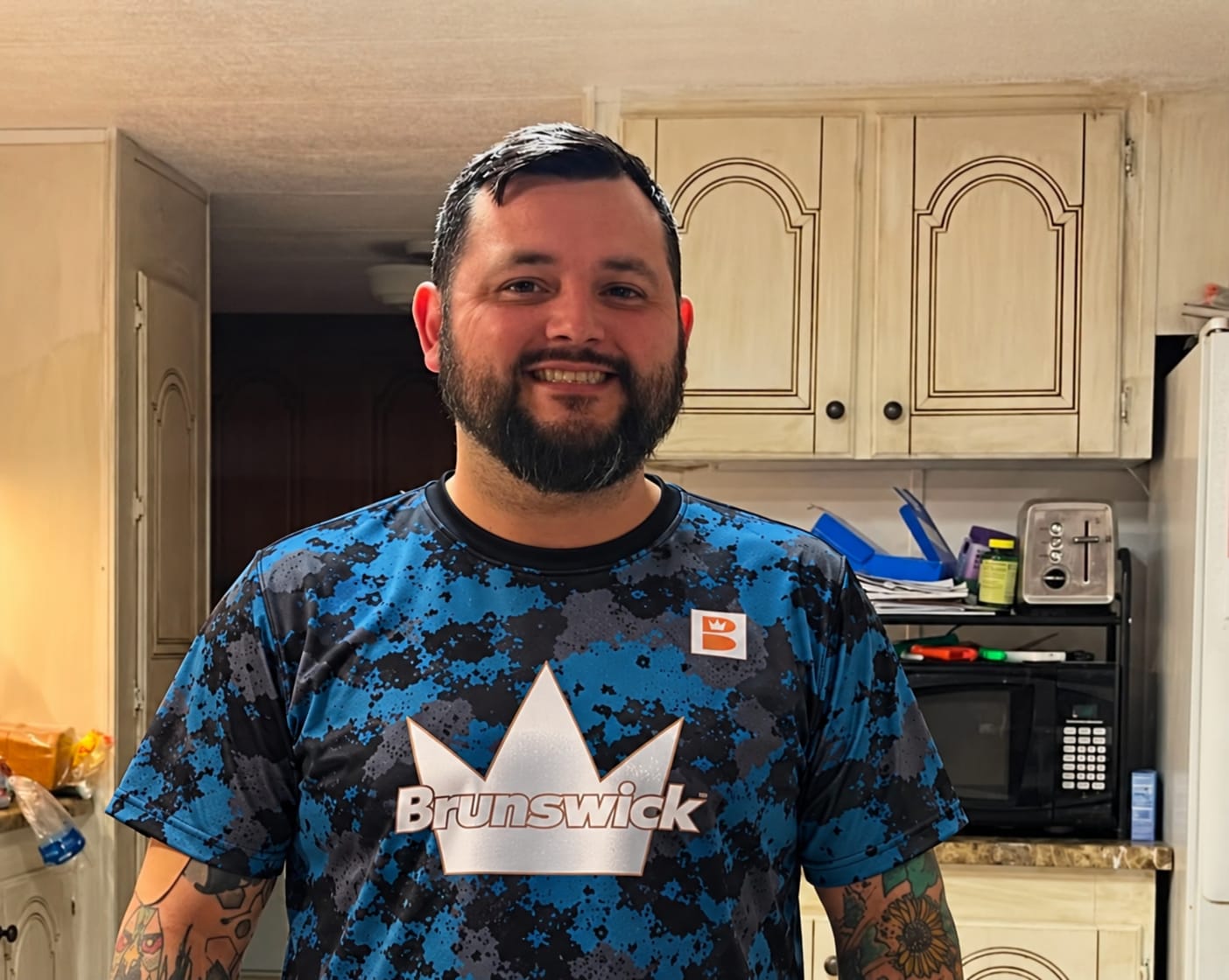 Customer photo review of Brunswick - Blue Cadet Pearl - Bowling Jersey