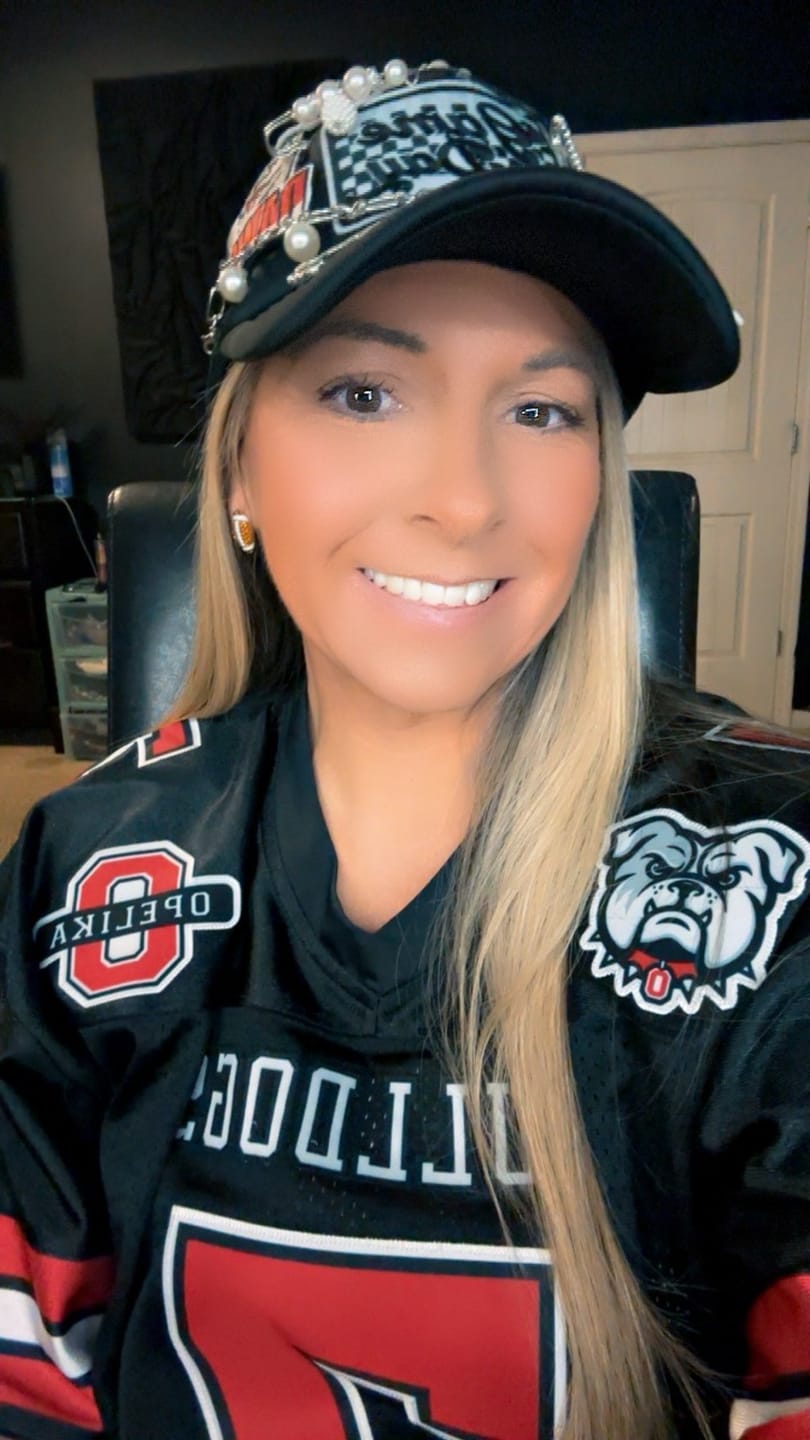 Customer photo review of Custom Black Red-White Personalized Classic Authentic Football Jersey