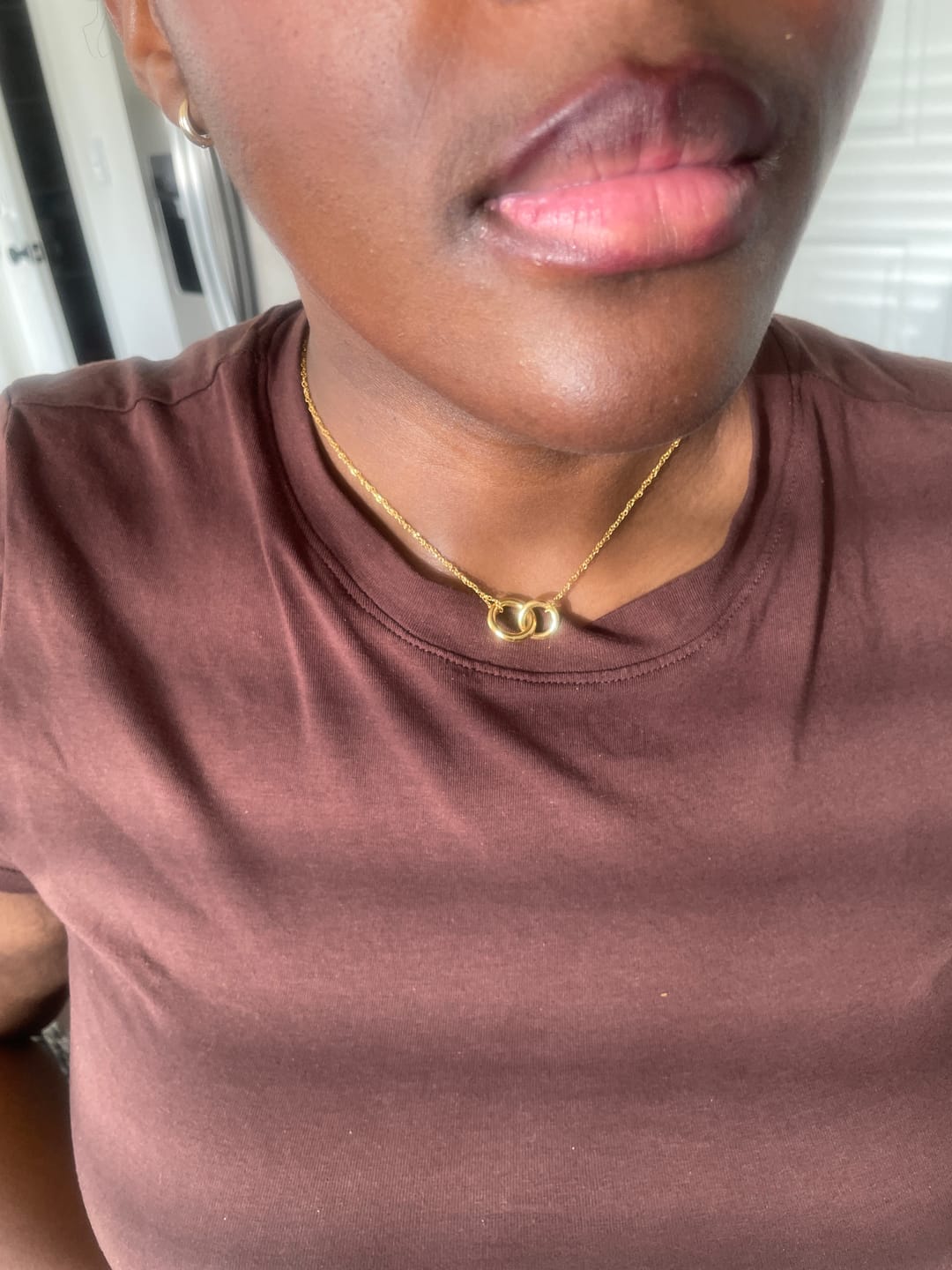 Customer photo review of The Linked Necklace