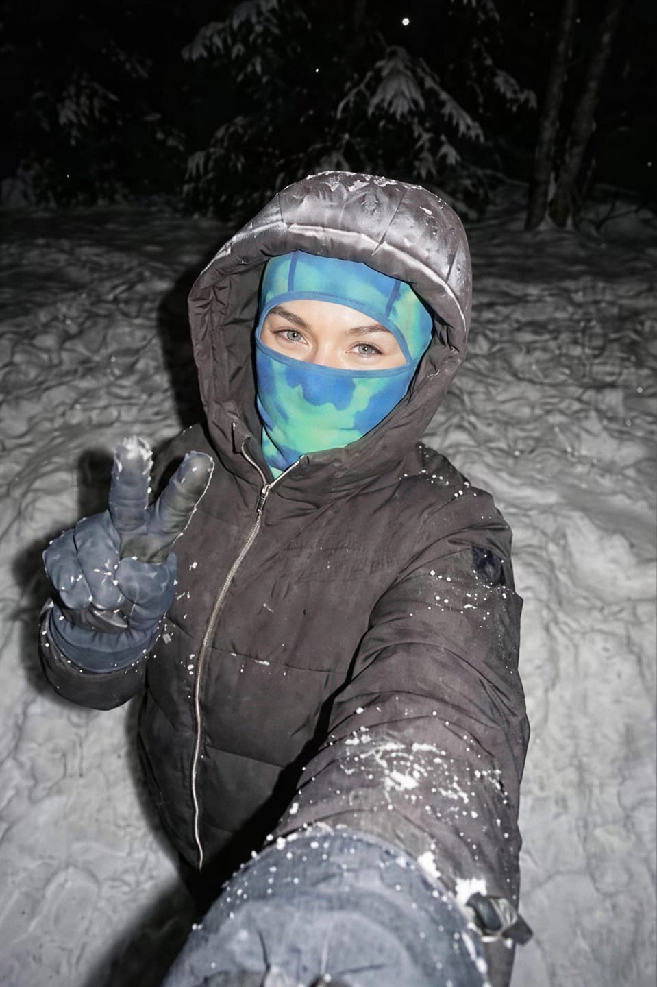 Customer photo review of Heat-Reactive Thermal Balaclava