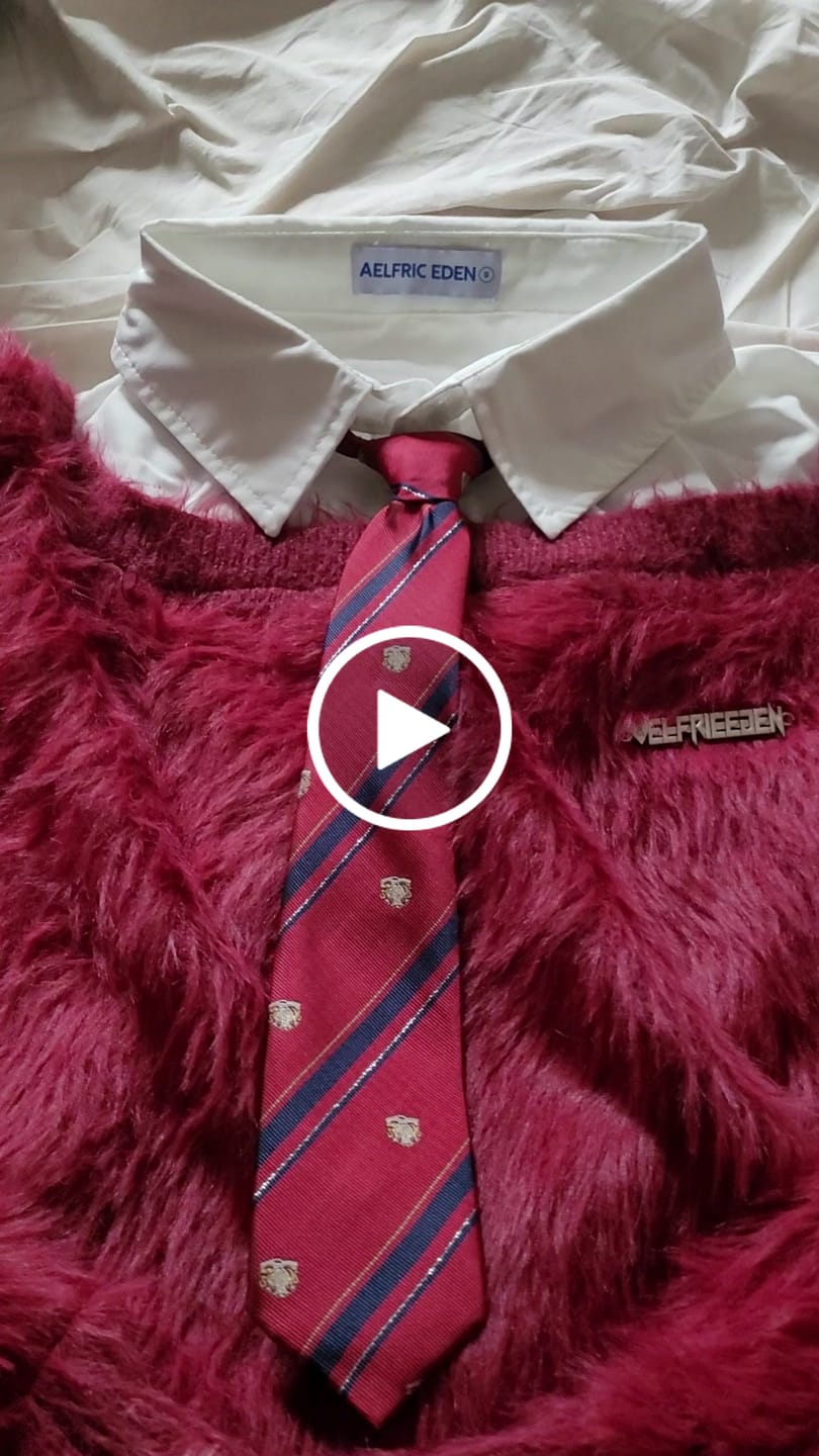 Customer video review of Aelfric Eden Tie Two Layer Sweater
