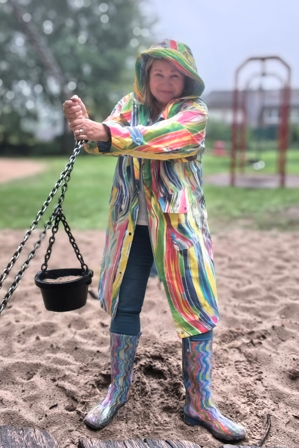 Customer photo review of Regenbekleidung / Regenmantel - Rainbow