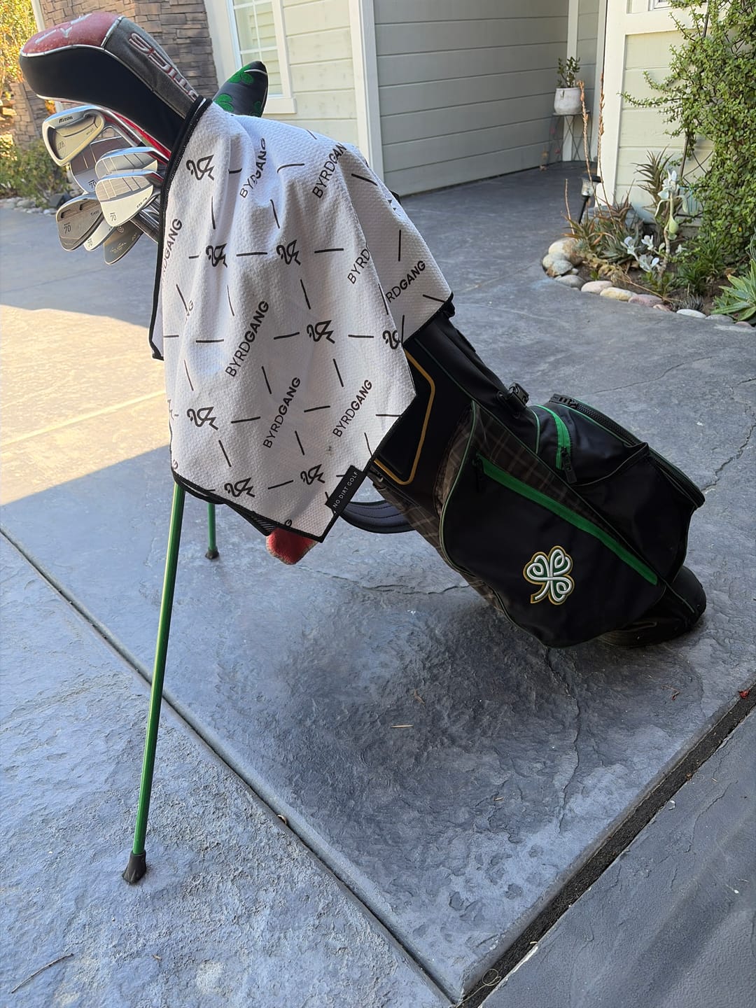Customer photo review of Towel + Club Scrubber - White