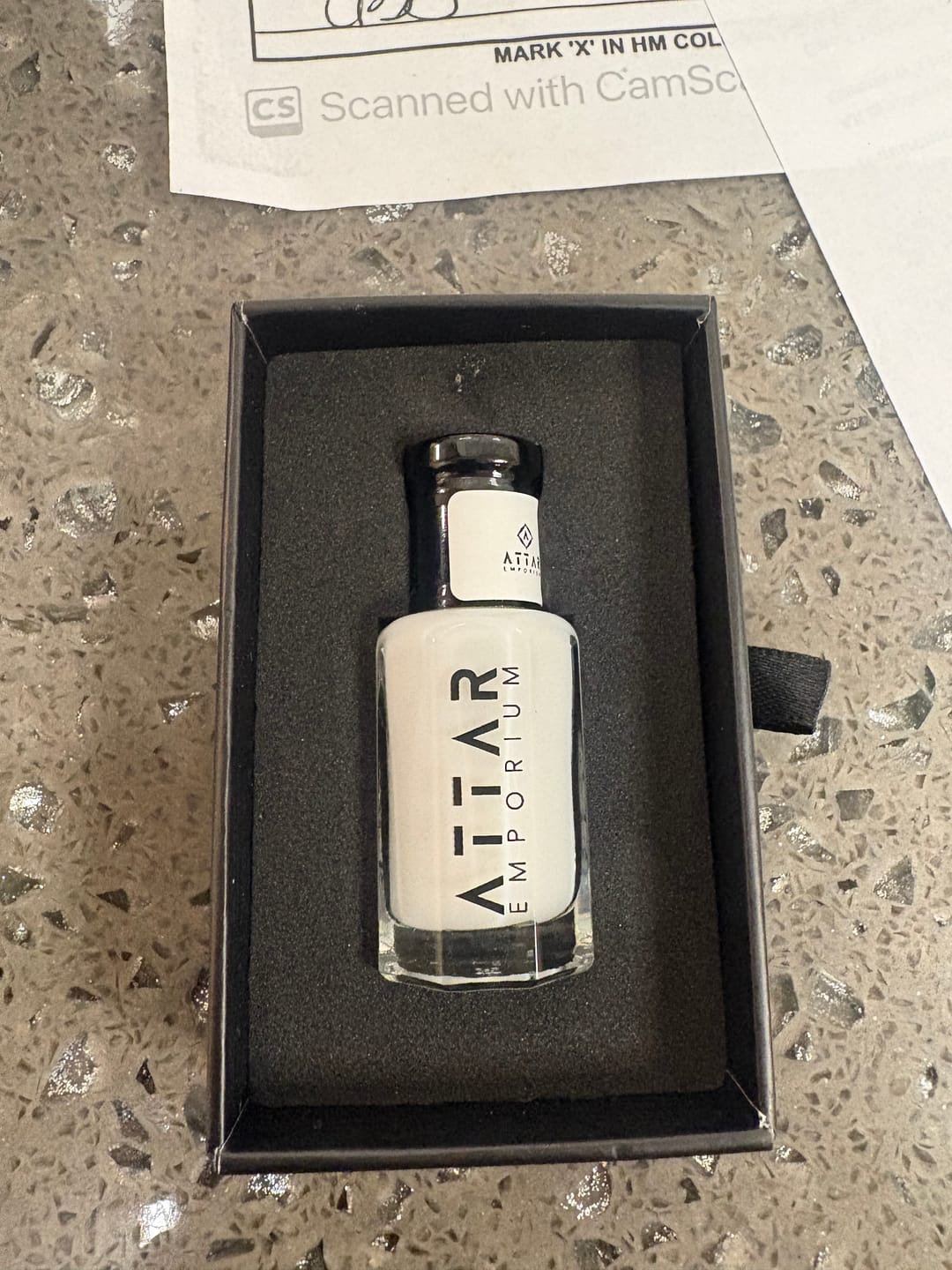Customer photo review of Musk Tahara Fragrance Oil Unisex