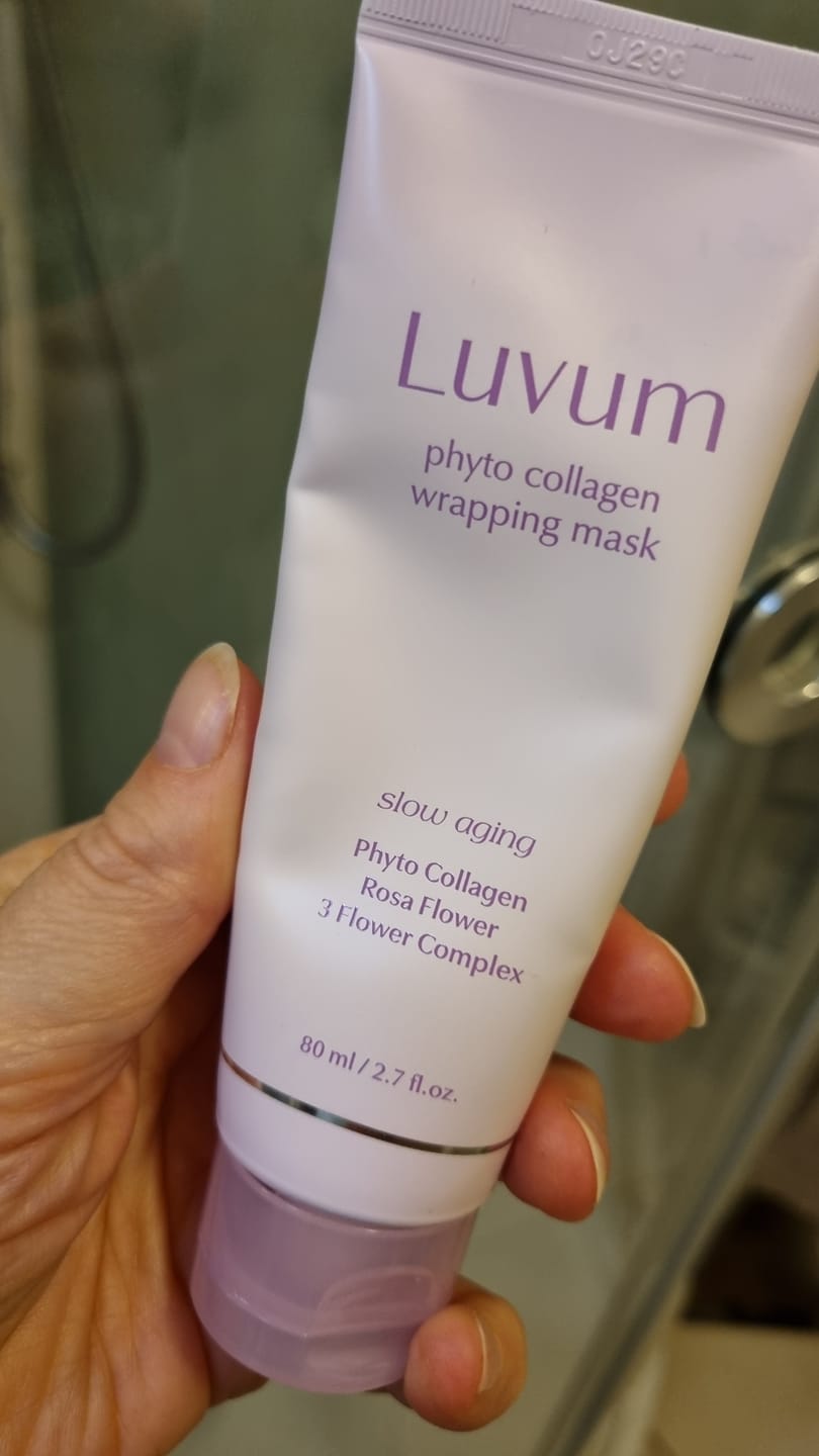 Customer photo review of Luvum Slow Aging Phyto Collagen Wrapping Mask (80ml)