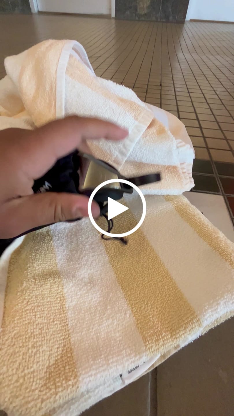 Customer video review of NanoClear™ Strike Swim Goggles Tinted Mirror - (Black)