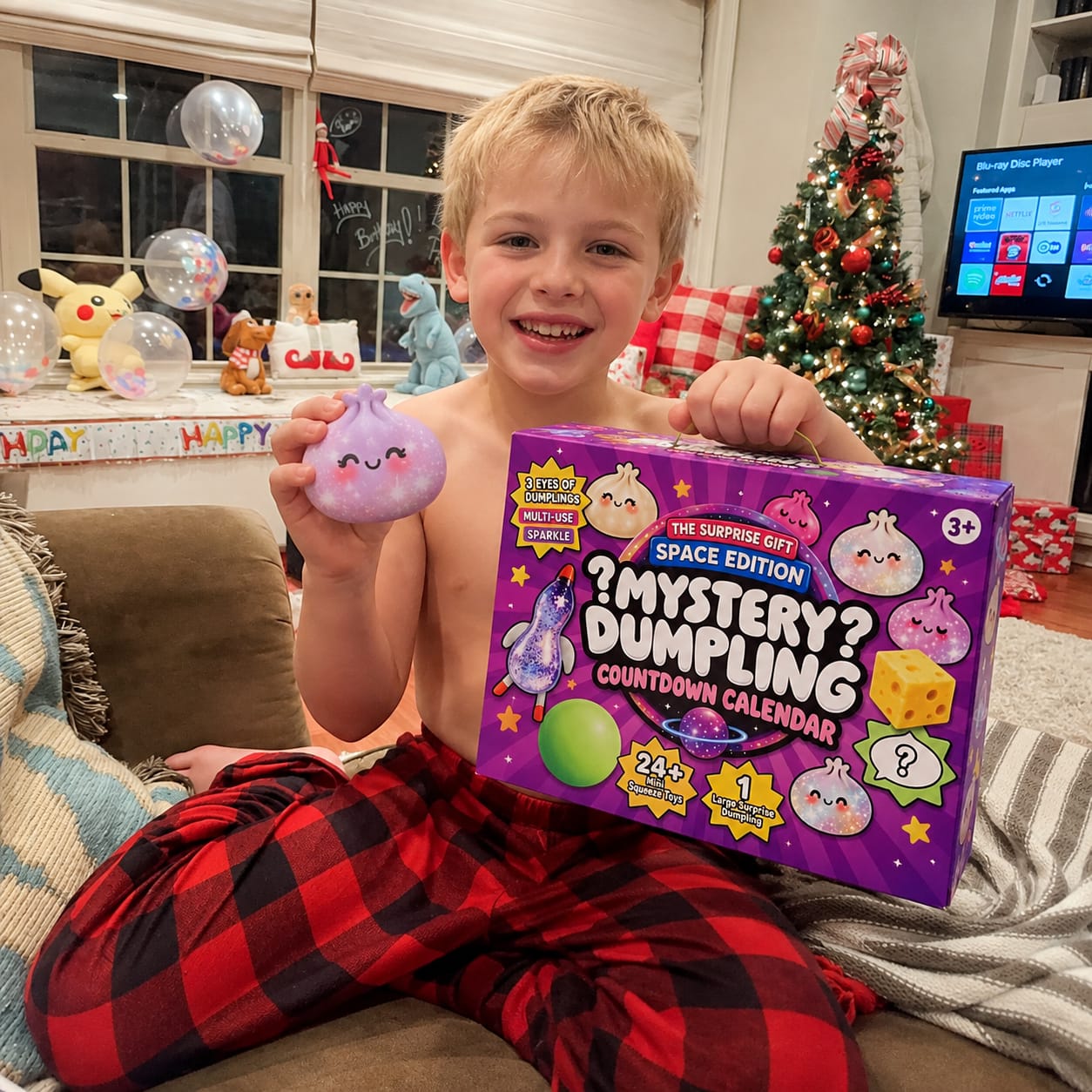 Customer photo review of Calendario Sorpresa de Squishies — 24 Días de Magia Navideña