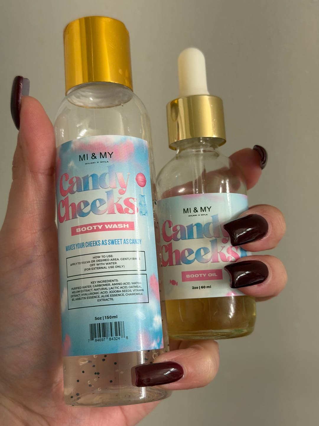 Customer photo review of Candy Cheeks Booty Bundle