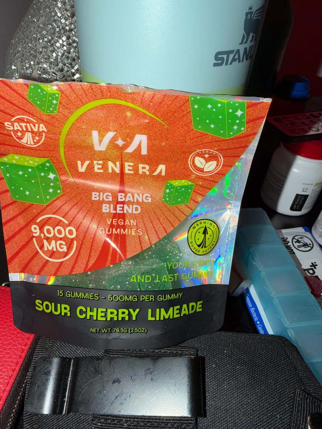 Customer photo review of D9 THCP + THCA Gummies (9,000 MG)