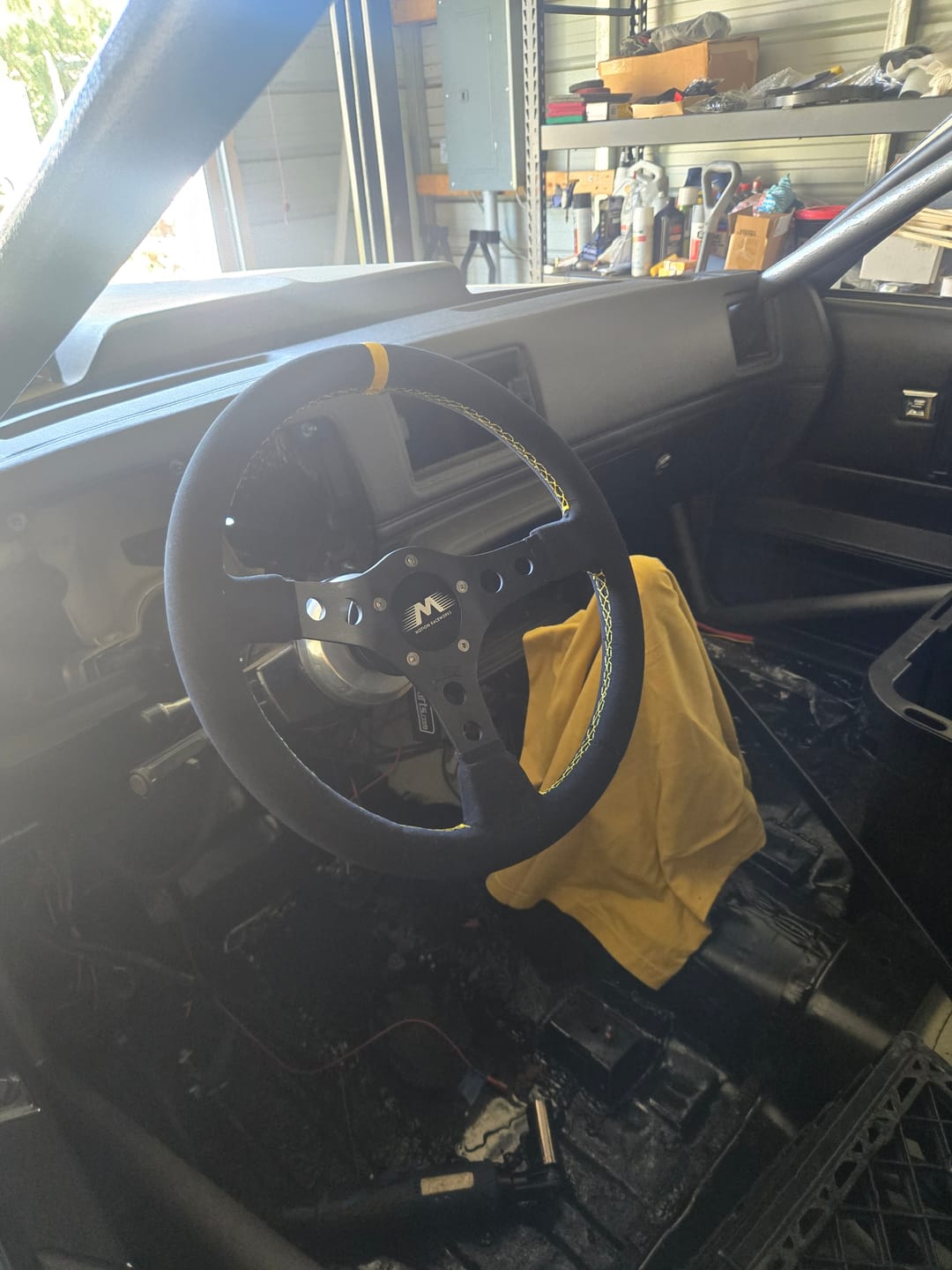Customer photo review of Motion GM/Ford Bolt-On SFI Steering Quick Release Hub 5/6 Bolt Pattern 15-270