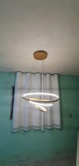 Customer photo review of Stacked Ring Chandelier for Dining Table, 20 to 80 cm