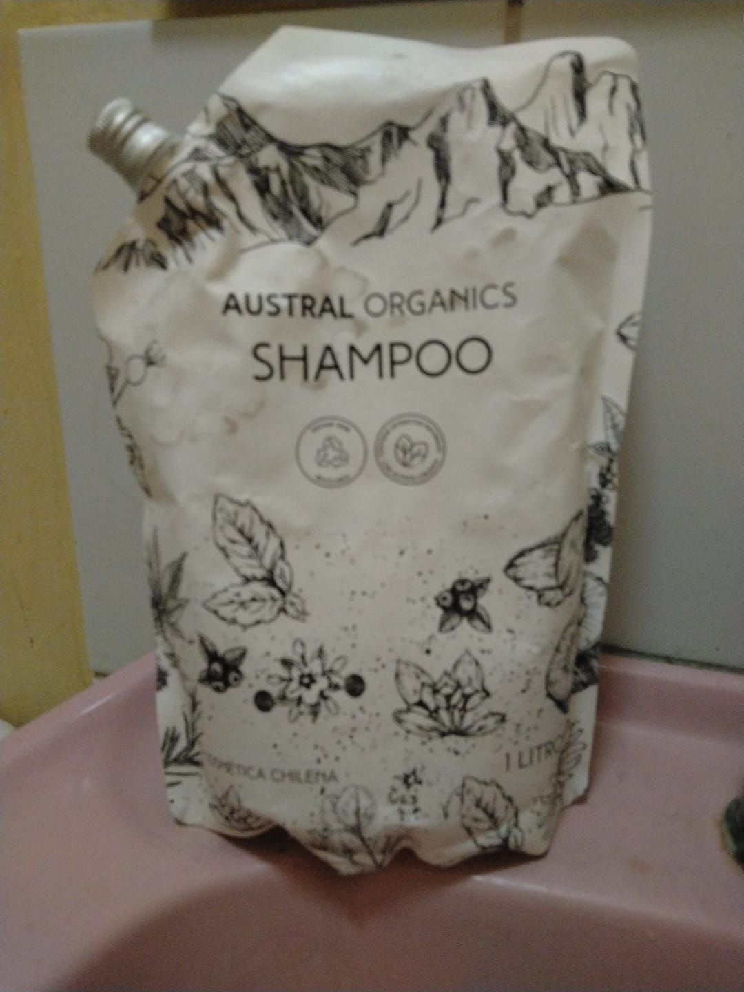 Customer photo review of 1 Litro Shampoo +  1 Litro Acondicionador