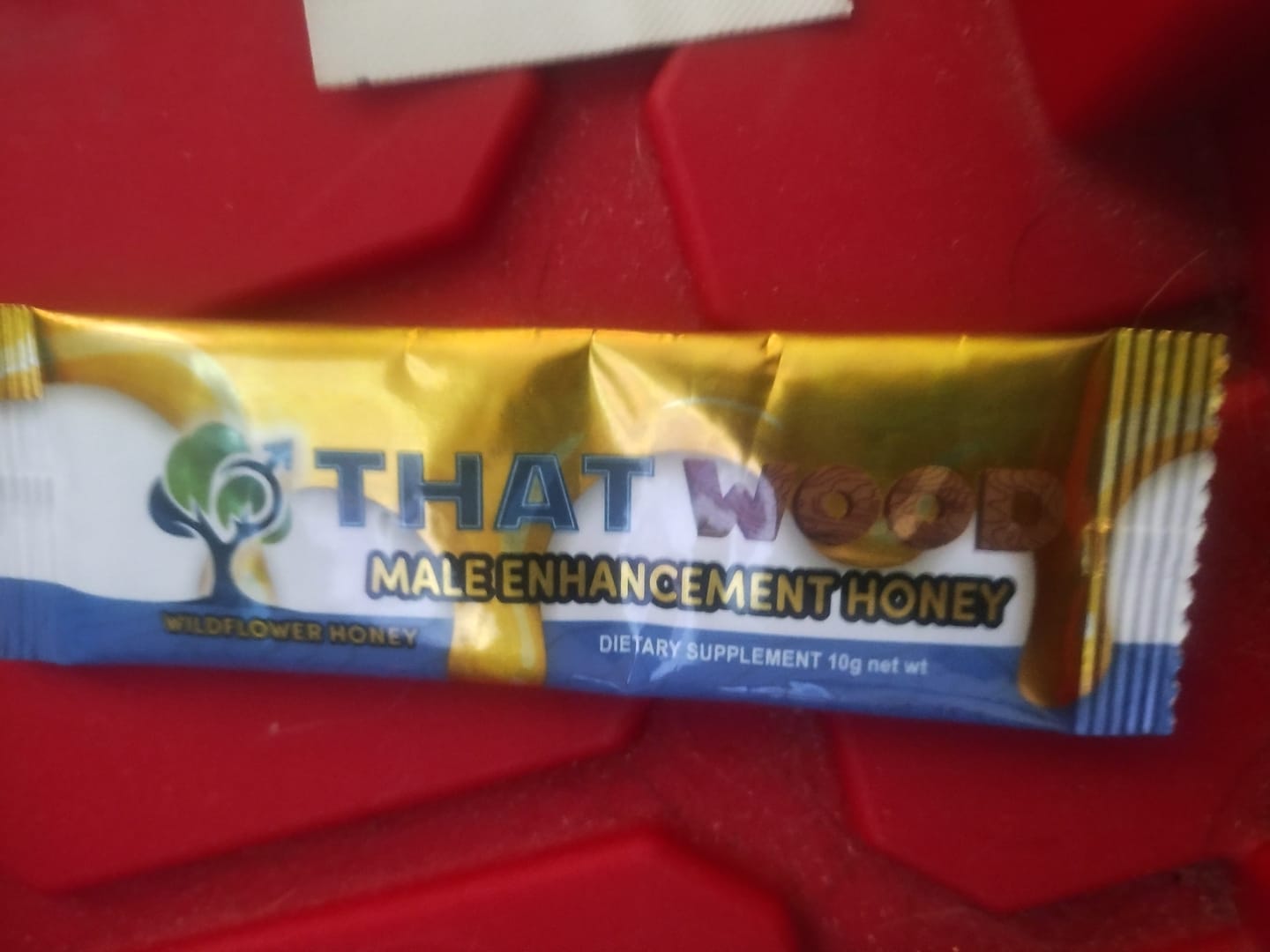 Customer photo review of That Wood Honey Packet- Male Enhancement Supplement