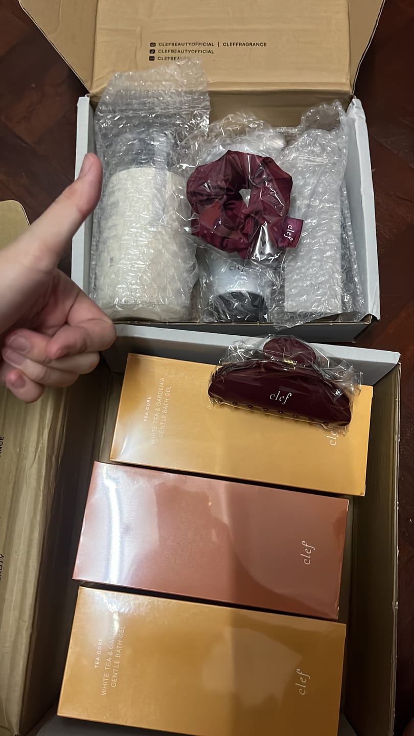 Customer photo review of [NEW] Anti Hair Loss Hair Care Set