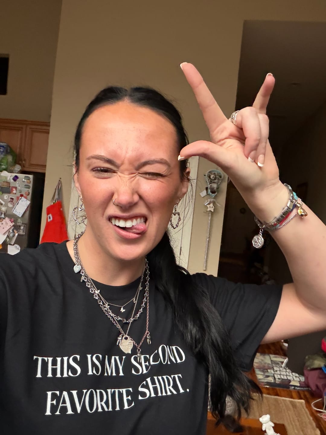 Customer photo review of This Is My Second Favorite Shirt T-shirt