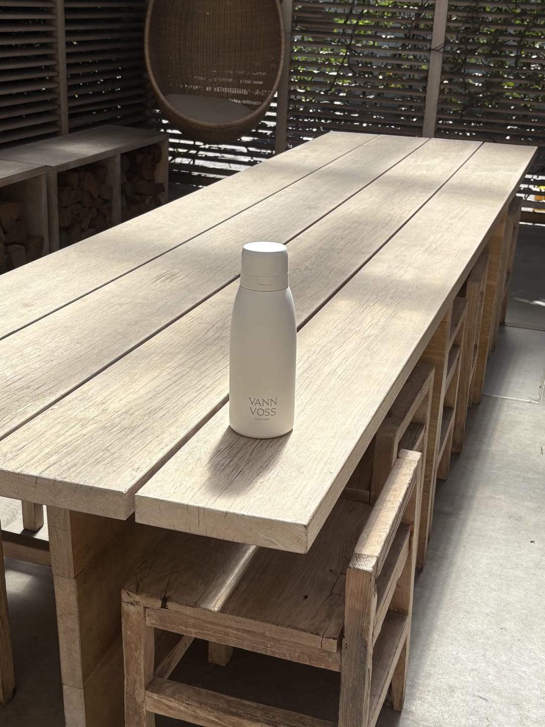 Customer photo review of Ceramic Filtered Water bottle