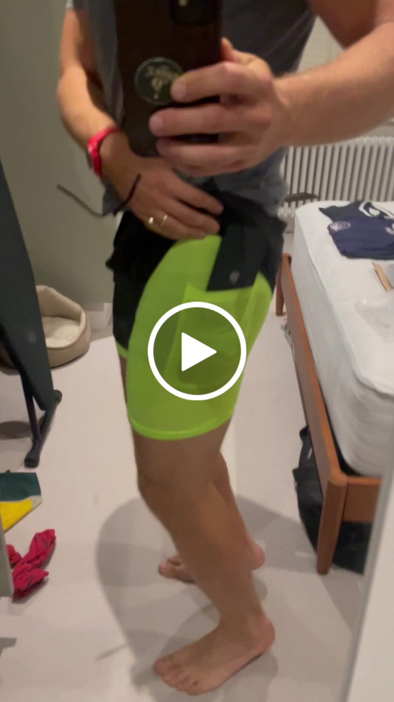 Customer video review of RUNNR 2-in-1 Running Shorts