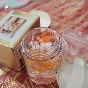 Customer photo review of Crema Contorno Occhi Anti-Invecchiamento con Estratto di Caviale