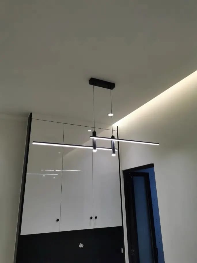 Customer photo review of Bar Pendant Light for Kitchen Island, 80 to 120 cm LED