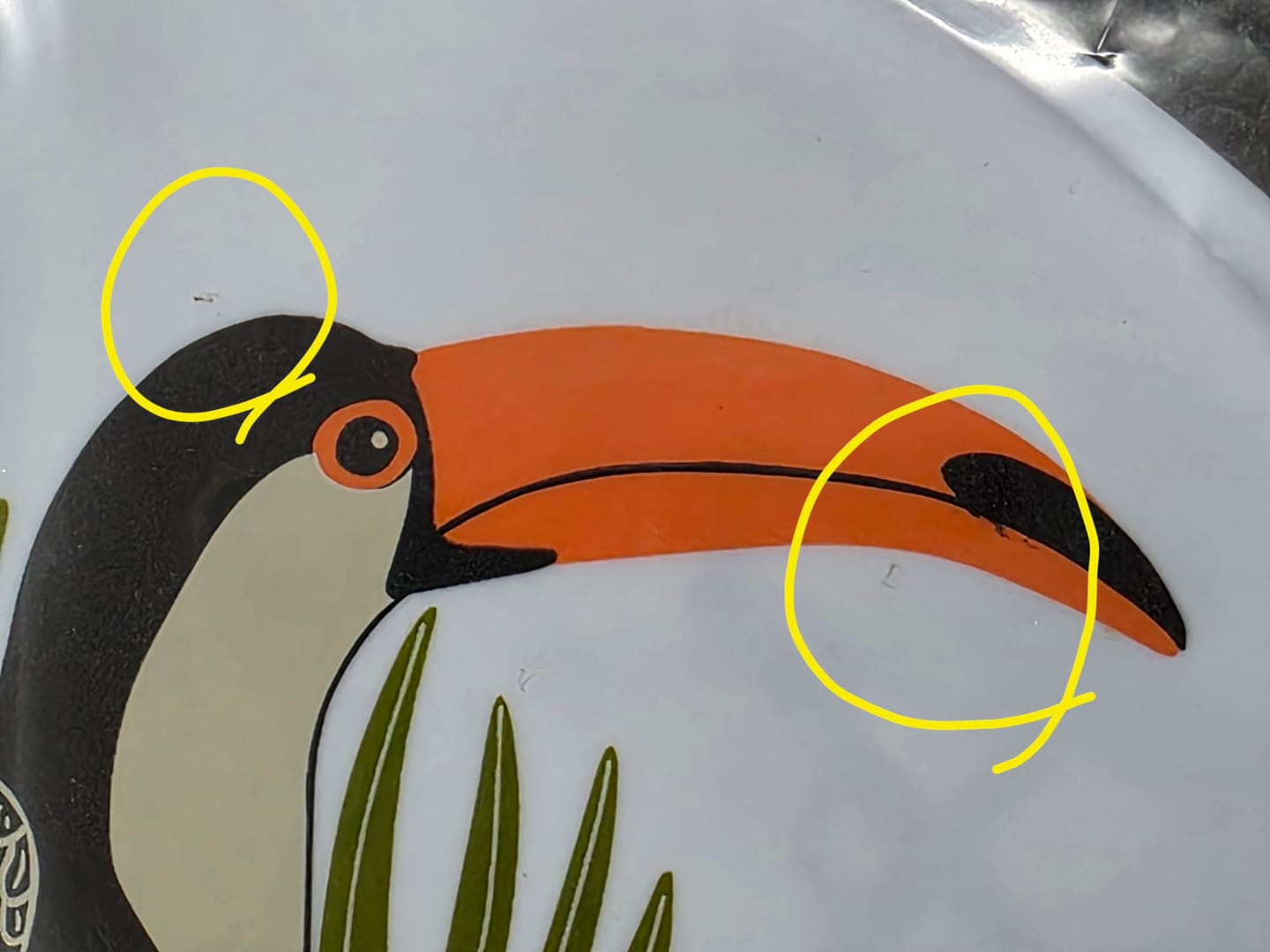 Customer photo review of JAYD Swim Cap - Toucan Do It