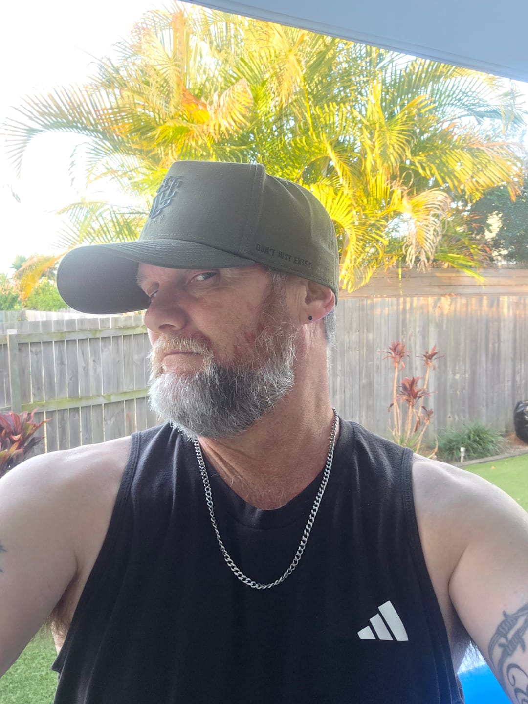 Customer photo review of ULTRA FIT Jet Black A-Frame Snapback