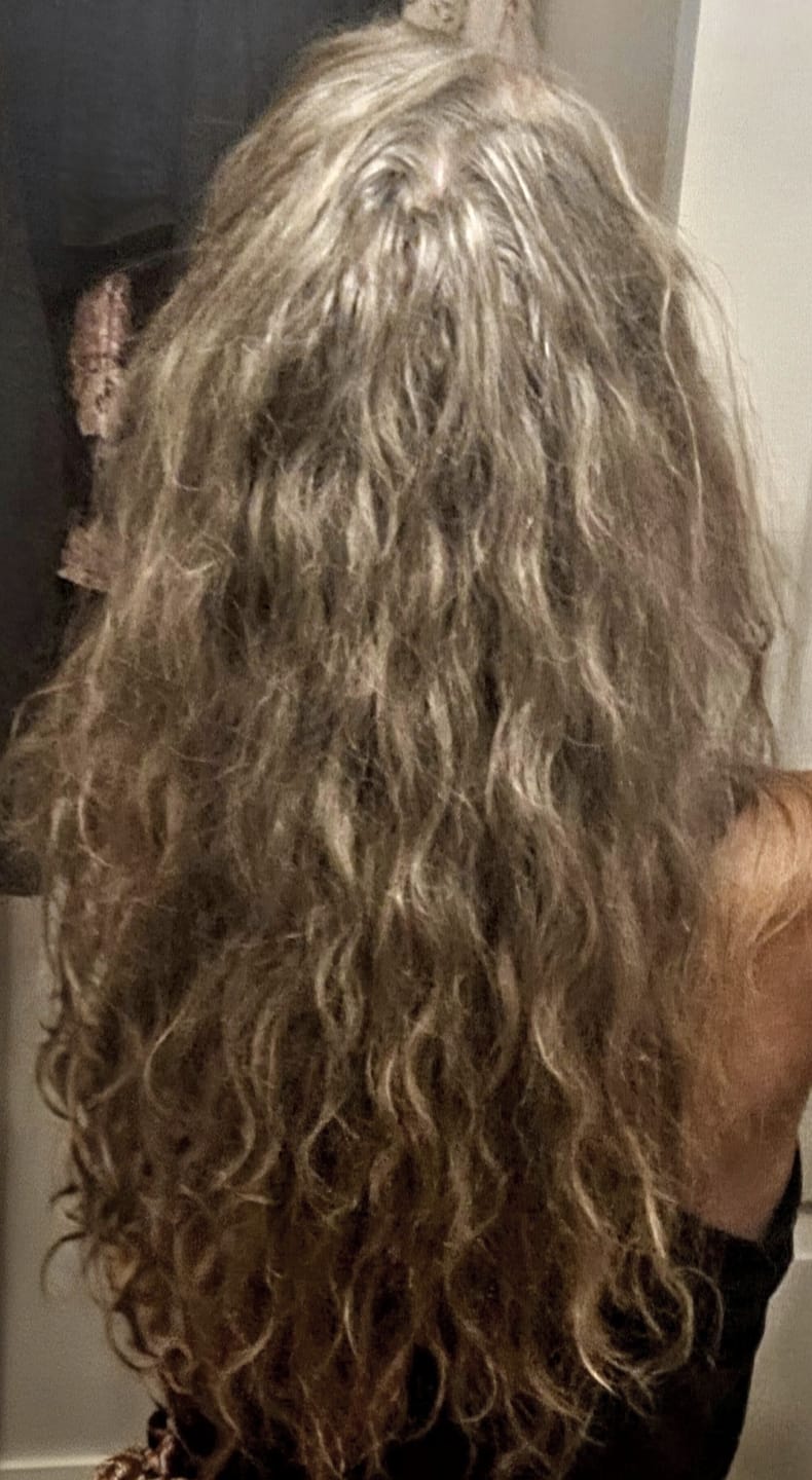 Customer photo review of Ocean Hair Texture Treatment