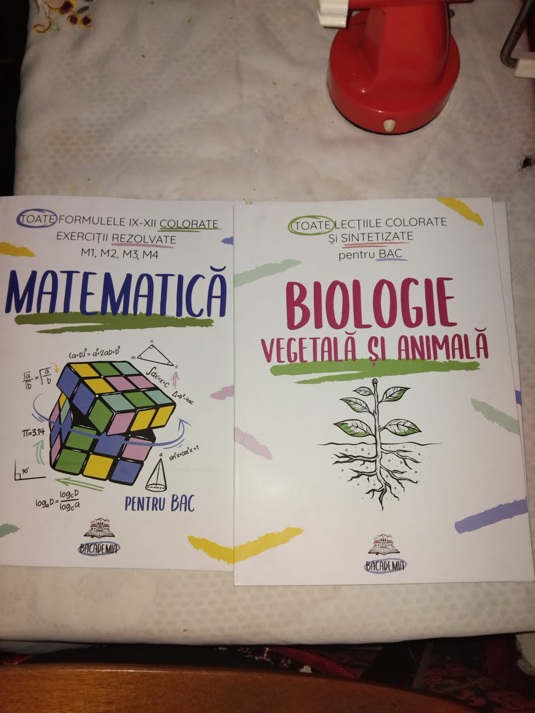 Customer photo review of Pachet Bacalaureat (Română + Matematică + Biologie Vegetală și Animală clasele IX-X) Bacademia