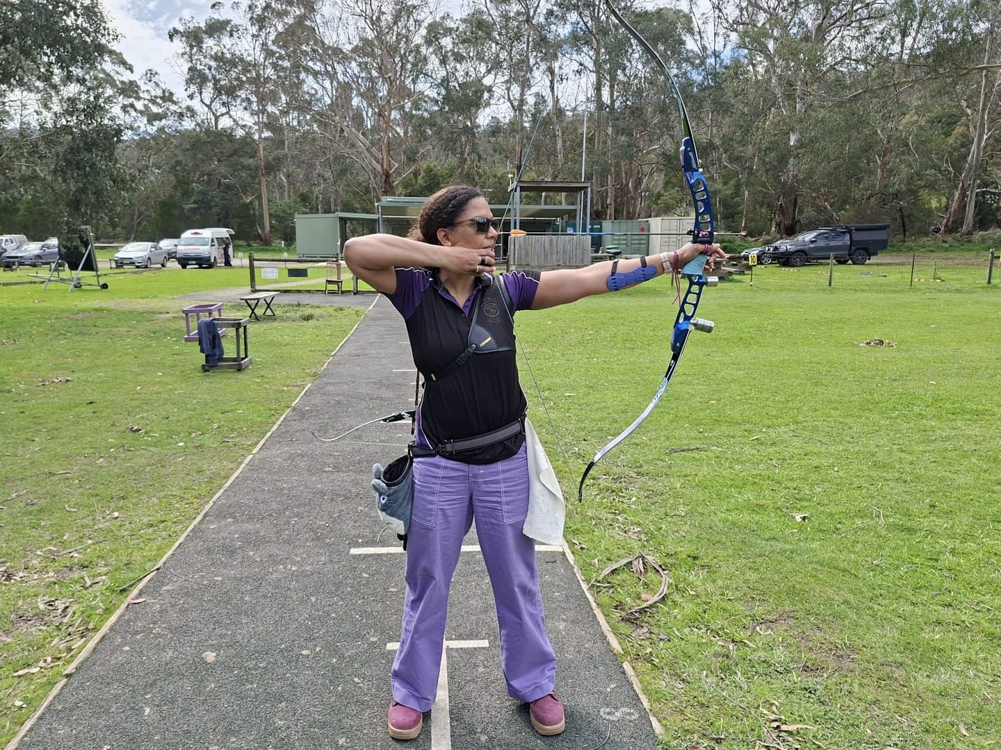Customer photo review of Construction Pants - Milky Way